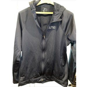 Nike Elite Stripe Blue Full Zip Dri-fit Hooded Jacket Size XL